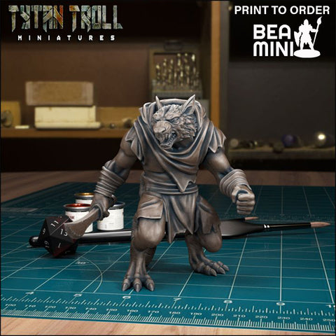 Ratman 02 | BeaMini Print to Order Miniatures
