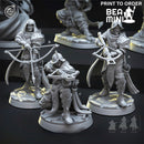 Royal Guards | BeaMini Print to Order Miniatures