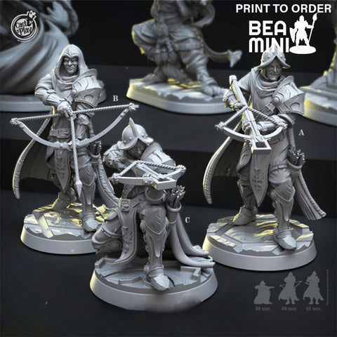 Royal Guards | BeaMini Print to Order Miniatures