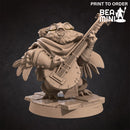 Owlfolk Bard | BeaMini Print to Order Miniatures