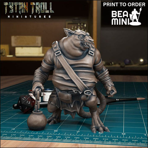 Ratman 03 | BeaMini Print to Order Miniatures