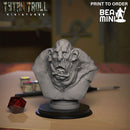 Ogre Bust | BeaMini Print to Order Miniatures