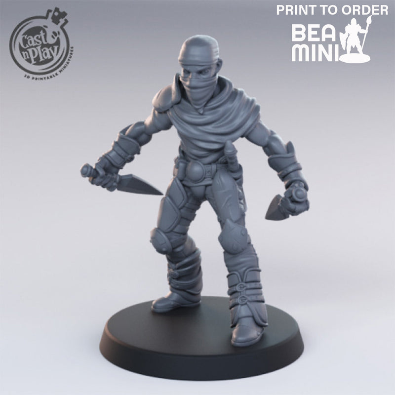 Bandit G | BeaMini Print to Order Miniatures