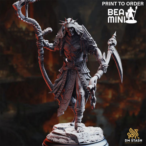 The Flesh Reaper - Norminos | BeaMini Print to Order Miniatures