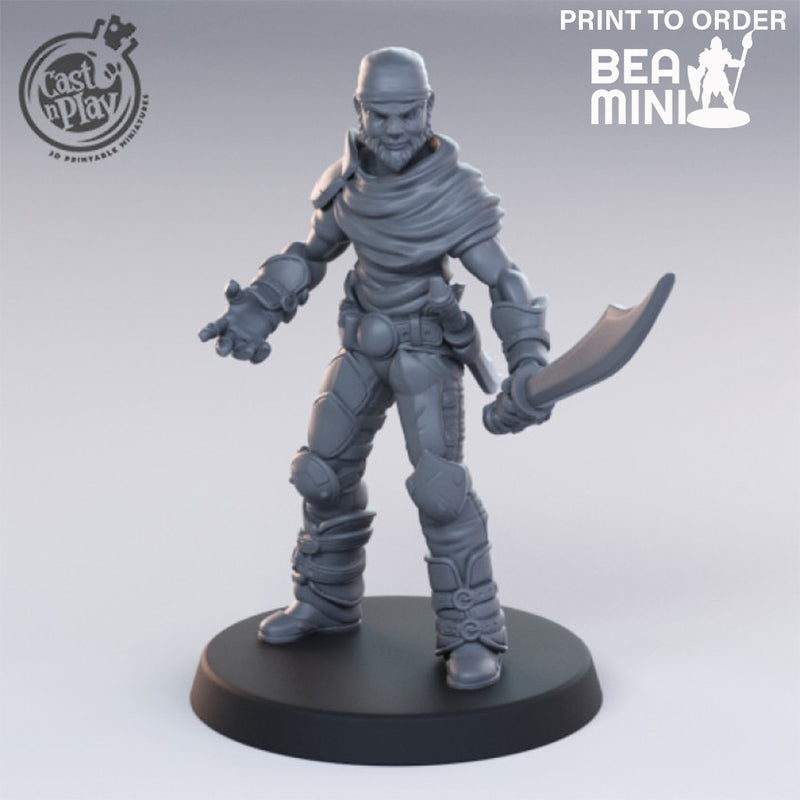 Bandit B | BeaMini Print to Order Miniatures