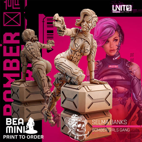 Selma Banks | BeaMini Print to Order Miniatures