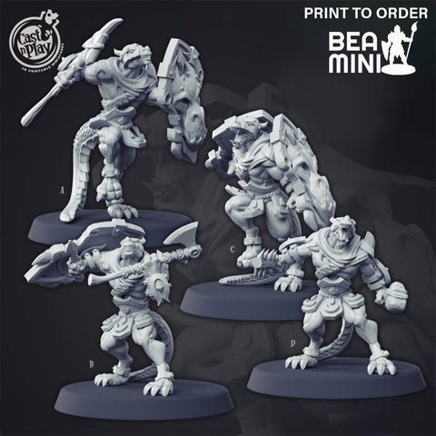 Dragonshield Kobolds | BeaMini Print to Order Miniatures