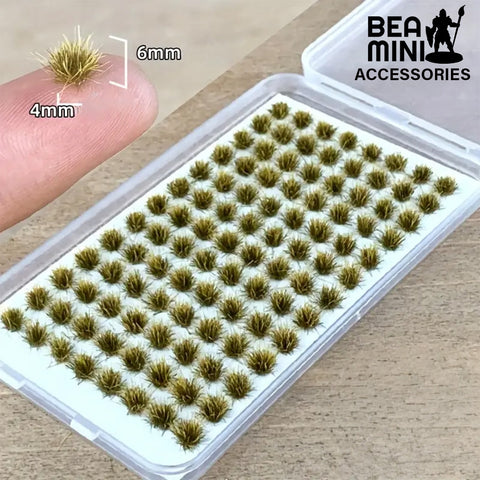 Bea Mini Basing Tufts - Withered Yellow 104Tuft Pack