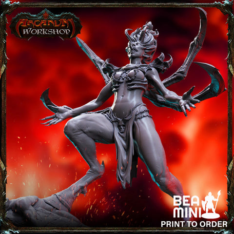 Goddess of Agony | BeaMini Print to Order Miniatures