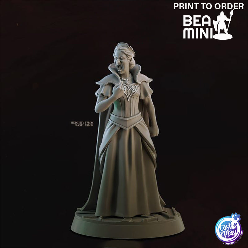Mad Queen | BeaMini Print to Order Miniatures