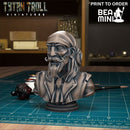 Curse of Strahd - Arajah Bust | BeaMini Print to Order Miniatures