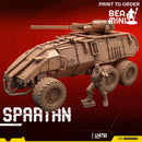 SPARTAN APC | BeaMini Print to Order Miniatures