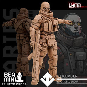 Helix Division Trooper 3 | BeaMini Print to Order Miniatures