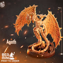 Agath - Demon Mother | BeaMini Print to Order Miniatures