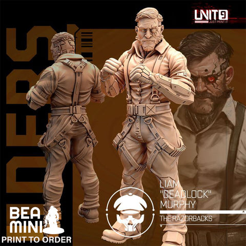 Liam 'Deadlock' Murphy | BeaMini Print to Order Miniatures