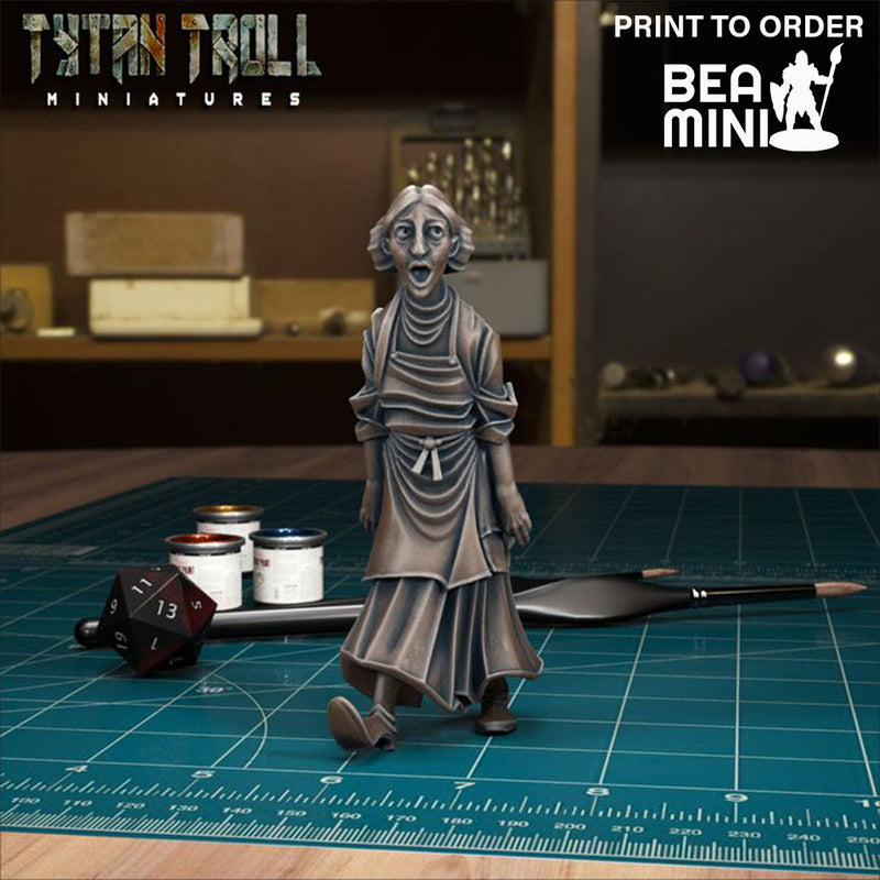 Curse of Strahd - Amaltha | BeaMini Print to Order Miniatures