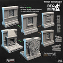 Modular House (Bundle A) | BeaMini Print to Order Miniatures