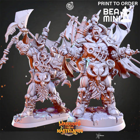 Orc Champions | BeaMini Print to Order Miniatures
