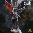 Angel of Death - Caerian the Inevitable | BeaMini Print to Order Miniatures
