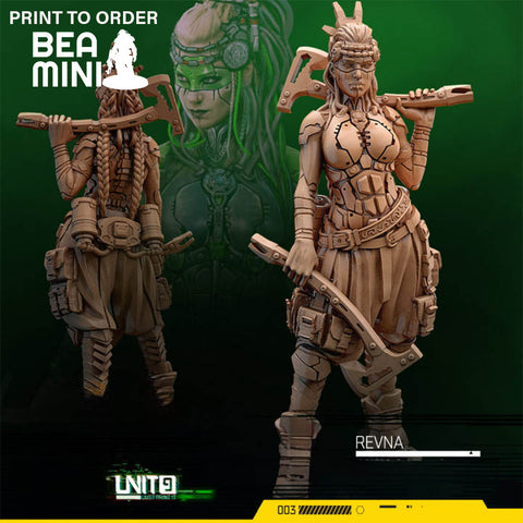 Revna | BeaMini Print to Order Miniatures