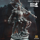 Skorn Skullsplitter - Hell Knight | BeaMini Print to Order Miniatures