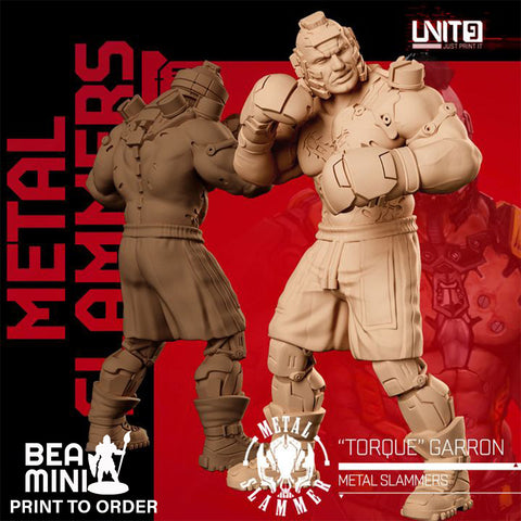 "Torque" Garron | BeaMini Print to Order Miniatures