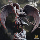 Angel of Truth and Justice - Erdrydion | BeaMini Print to Order Miniatures