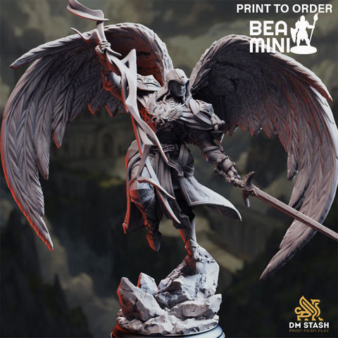 Angel of Truth and Justice - Erdrydion | BeaMini Print to Order Miniatures