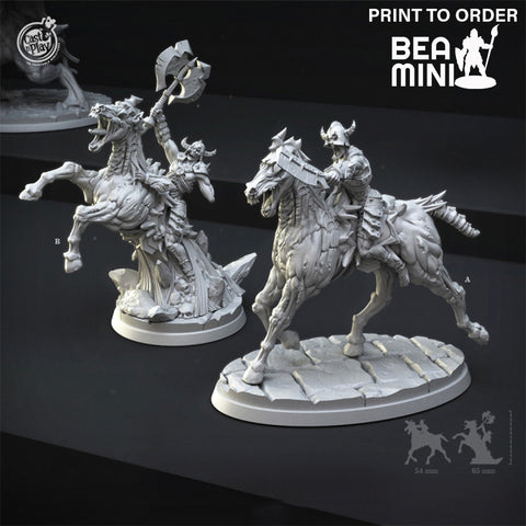 Reanimated Riders | BeaMini Print to Order Miniatures