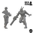 Hekaton & Daori | BeaMini Unpainted Sci-fi Miniatures