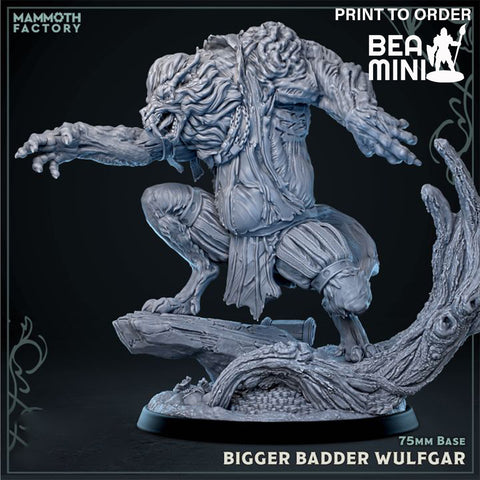 Bigger, Badder Wulfgar | BeaMini Print to Order Miniatures