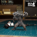 Werewolf 10 | BeaMini Print to Order Miniatures