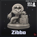 Zibbo | BeaMini Print to Order Miniatures