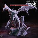 Neckseer Dragon, Belzaroth | BeaMini Print to Order Miniatures