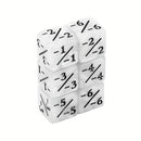 MTG Negative Counter Dice (pack of 10) - Pearl/Black