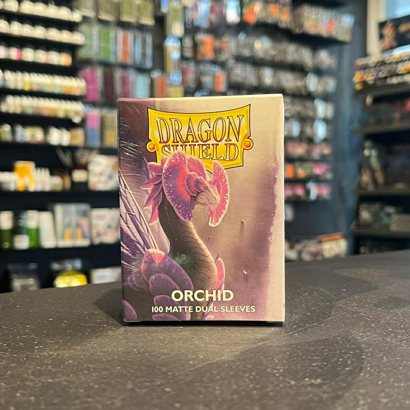 Dragon Shield Dual Matte Sleeves 100 Pack - Orchid