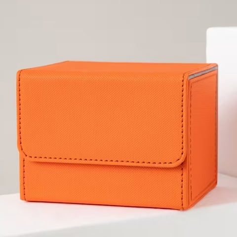 Bea Decked 100+ Orange/Grey Side Opening Deck Box