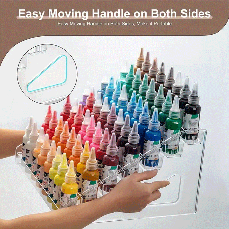 Bea Mini Accessories: Acrylic Paint Rack 7 Tier