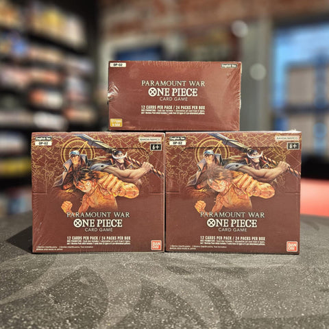 One Piece Card Game: Paramount War (OP-02) Booster Box