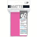 Ultra Pro Small Matte Deck Protector Sleeves 60 Pack - Bright Pink