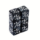 MTG Positive Counter Dice (pack of 10) - Slate/White