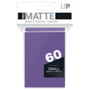 Ultra Pro Small Matte Deck Protector Sleeves 60 Pack - Purple