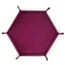 Hexagon Dice Tray - Purple