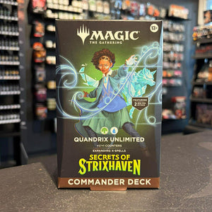 Magic: The Gathering Secrets of Strixhaven Commander Deck - Quandrix Unlimited