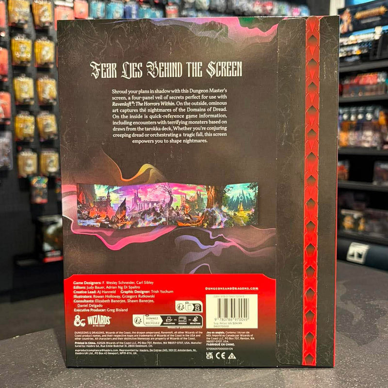 Dungeons & Dragons Ravenloft The Horrors Within Dungeon Master Screen