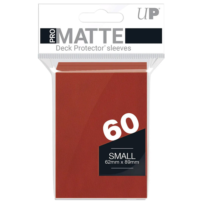 Ultra Pro Small Matte Deck Protector Sleeves 60 Pack - Red