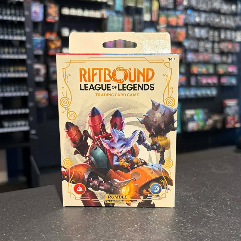 Riftbound League of Legends Spiritforged Champion Deck: Rumble