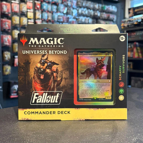 Fallout: Out of the Vault - Scrappy Survivors Commander Deck