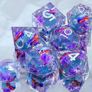 Sea Nettle - Liquid Core Handcrafted Dice Set