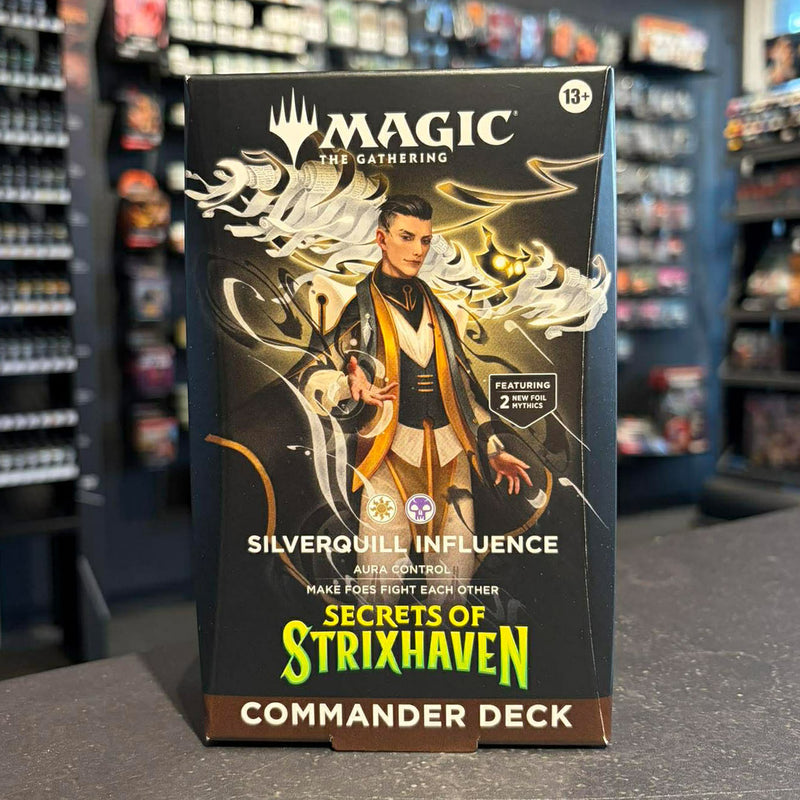 Magic: The Gathering Secrets of Strixhaven Commander Deck - Silverquill Influence